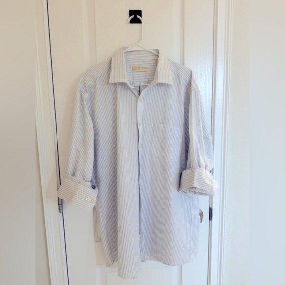 MICHAEL KORS Button Down Shirt in Men’s Size 17 - Picture 7 of 7